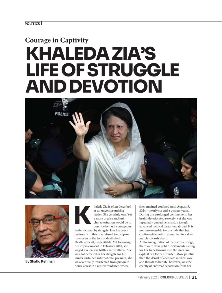Courage in Captivity: Khaleda Zia’s Life of Struggle and Devotion