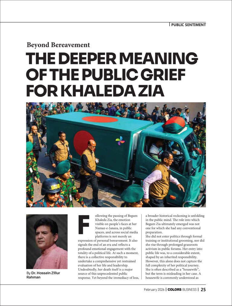 Beyond Bereavement: The Deeper Meaning of the Public Grief for Khaleda Zia